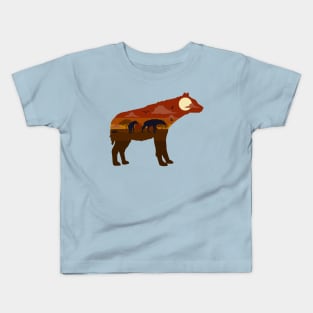 hyena illustration Kids T-Shirt